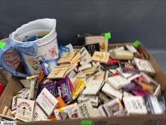 Match Books, Camel Cash, Dice, Vegas Memorabilia, Gold Coast, and Other Casino Glasses