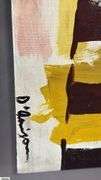 Alejandro Quenigo Q8, Abstract Acrylic Painting on Canvas 36x56"