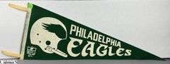 Philadelphia Eagles NFL Pennant Dated 1967