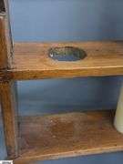 Rustic Wooden Candle Holder with Candles16x20"