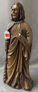 18" Wooden Figural Saint