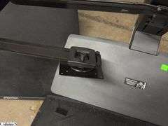 Pair of Table Mount Monitor Keyboard Stands