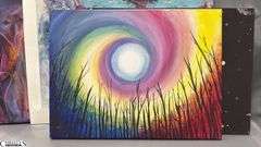 7 Pcs of Art On Canvas and Print, Largest Measures 20x25.5"