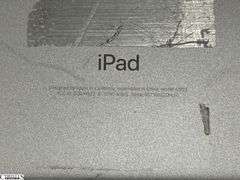 2 iPads Untested