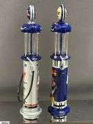 Jeremy Mayfield #12 Mobil and Rusty Wallace Miller Lite Elvis Presley Die Cast Banks - 8.5" of each