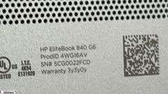 HP Laptop Untested No Power Cord