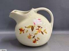 Hall's Jewel Tea Pitcher and Teapot - 8" of pitcher
