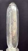 Pair of Pewter Whale Oil Clocks 13.5"