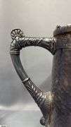 Victorian Quadruple Silver Plated Tilt Pitcher With Drip Tray, 20" Tall