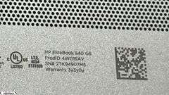 HP Laptop Untested No Power Cord