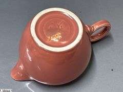 9pcs Fiesta Rose Dish Pieces - 2 Pint Pitcher, Salt and Pepper, Plates, Bowls - 10.5" of largest plate