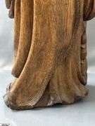 18" Wooden Figural Saint