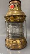 2 Nautical Lanterns, Some Wear, Missing One Insert Tallest One 16"