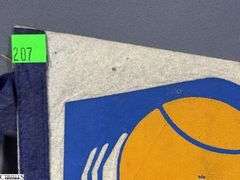 3 Basketball Pennants.  Indianapolis Pacers, 1999/2000 Conseco Fieldhouse Pacers Inaugural Season and Indiana Legends Basketball Pennant
