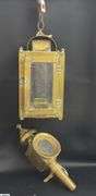 2pcs Edgartown Brass Lantern, and Carriage Lamp Tallest 14"