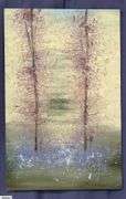 Samuel Tinoco Trees #43, Acrylic Painting On Canvas 35x56"