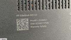 HP Laptop Untested No Power Cord
