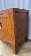 Vintage Chinese Double Door Cabinet 34x21x34" Tall, Missing Locking Pin