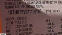 2007  GMC  Savana • Towed • Will Not Jump or Show Odometer Just Hear Clicking Under Dash