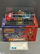 2 Jeff Gordon Collectible Stock Cars - 11" approx of largest
