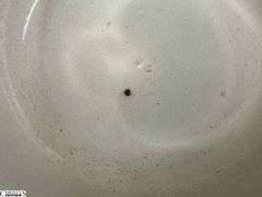 2 Crock Stoneware Mixing Bowls - 11" x 5" of largest