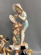 Figurines, Mini Clocks, Animals, Whistling Birds, Owl, Tourist Dolls, Bears