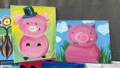 15 Painting Party Canvases, 11x14"