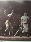 Babe Ruth Photo Print 14" X 11",  The DiMaggio Albums 2-Book Set and a Roger Maris 62st Home Run October 1, 1961 Poster 24" X 30"