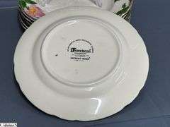 Franciscan Desert Rose Plates and Bowls - 10.5" of dinner plate - some chipping - approx 25pcs