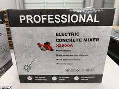 Electric concrete mixer X2600A