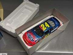 4 Jeff Gordon Collectible Stock Cars - 10" approx of largest