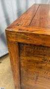 Vintage Chinese Double Door Cabinet 34x21x34" Tall, Missing Locking Pin