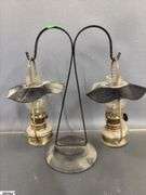 Mini Oil Lanterns, Table Top Set 7.5"