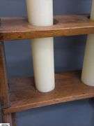 Rustic Wooden Candle Holder with Candles16x20"