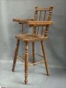 4pcs Wooden Doll High Chairs, and Ice Cream Parlor Chairs, Largest 18.5"