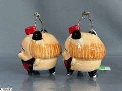 Vintage Japan Hobo Clown Salt and Pepper Shakers