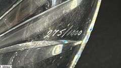 Waterford Society Crystal Sinclaire Vase.  Numbered 6.5"x13" Tall