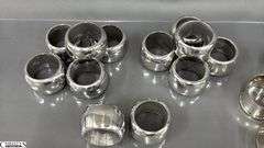 Pewter and Silver Plated Napkin Rings