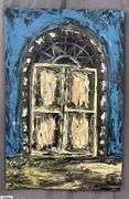 Jorge Hagg Door #11, Acrylic Painting on Canvas 36x56"