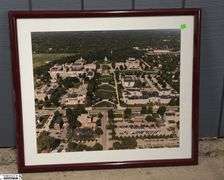 4 Framed Artwork and Photography Prints, All Framed, Largest 40"x32" Gold Frame, CART IS NOT INCLUDED