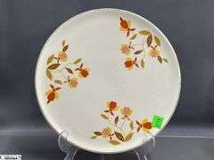 Hall's Jewel Tea Plates, Tray, Covered Dish, 6pcs - 10" of largest piece