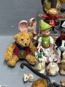 Figurines, Mini Clocks, Animals, Whistling Birds, Owl, Tourist Dolls, Bears