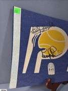Indiana Pacers Pennant Autographed by Billy Knight and George McGinnis