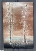 Samuel Tinoco Trees #20, Acrylic Painting On Canvas 35x56"