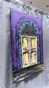 Jorge Hagg Door #06, Acrylic Painting on Canvas, Measures 36x53"