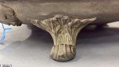 Pewter James Dixon & Sons of Sheffield, England, Warming Meat Platter 22x16"
