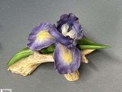 6 Porcelain Flowers - Lenox and Andrea by Sadek - 7.5" of largest
