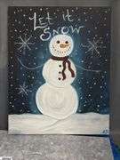 10 Canvas Party Paintings 16x20" Winter and Holiday Themes