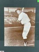 Mickey Mantle and Joe DiMaggio Framed Under Glass Baseball Photo Prints.  18"x 22"