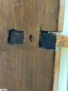 Rustic Wooden Candle Holder with Candles16x20"